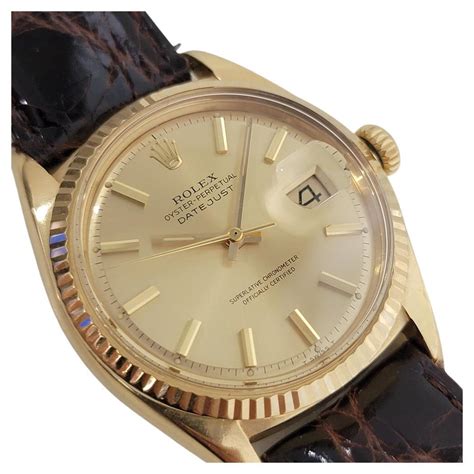 rolex gold 1601|men's rolex 1601 gold crown.